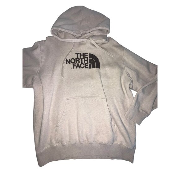 The North Face Mens XXL Tan Hoodie Sweatshirt Kangaroo Pocket 2XL Brown Pockets - Picture 12 of 12